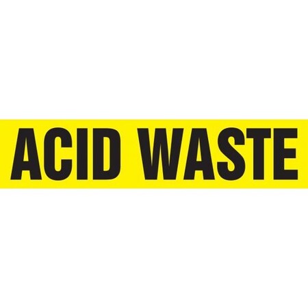 Accuform ASME ANSI PIPE MARKER ACID WASTE RPK117CTE RPK117CTE